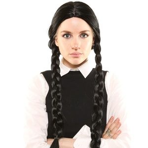 Wednesday Addams Character Deluxe Costume Wig